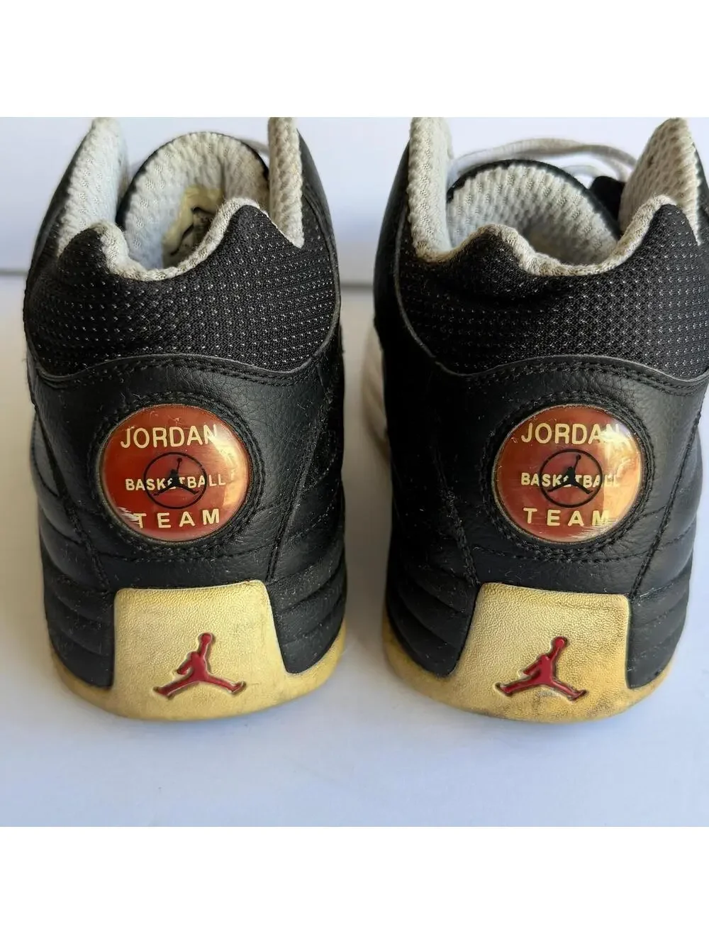 Jordan Basketball Team Shoes Men's Size 9.5 Black/White Used - Good